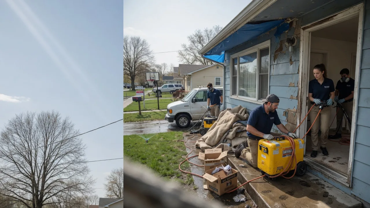 Basement Flood Cleanup in Watkins, CO near me